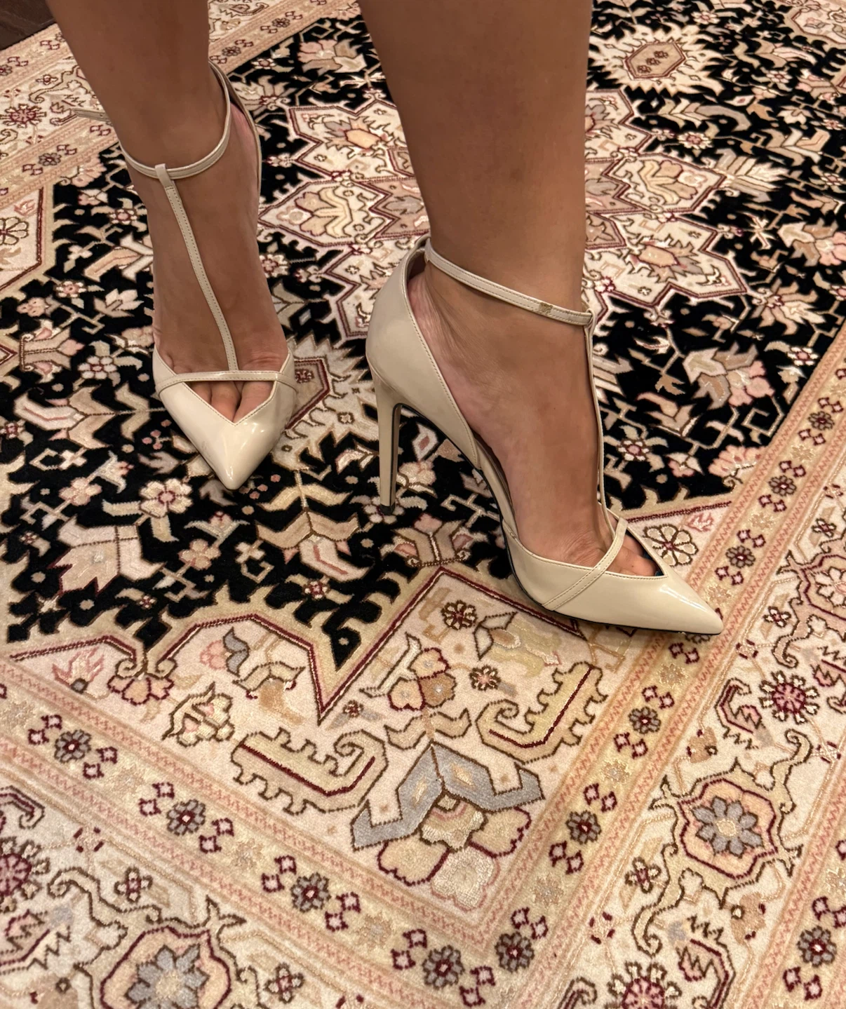 Zara high heels, cream colour, size 11 - photo 2