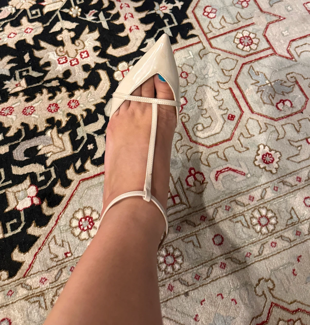 Zara high heels, cream colour, size 11 - photo 4