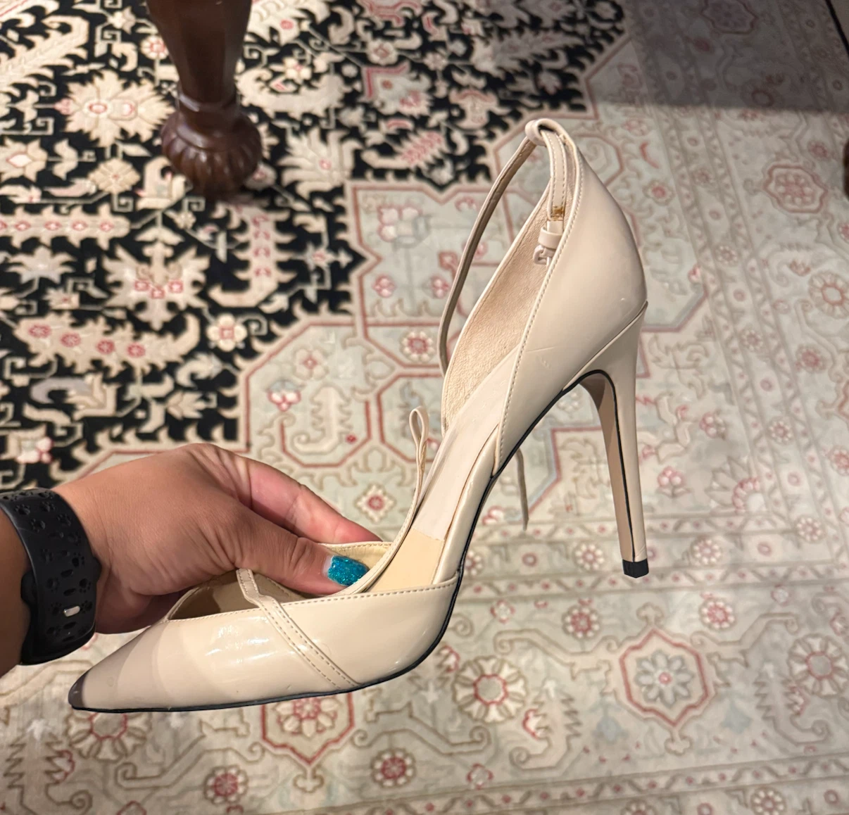 Zara high heels, cream colour, size 11 - photo 5