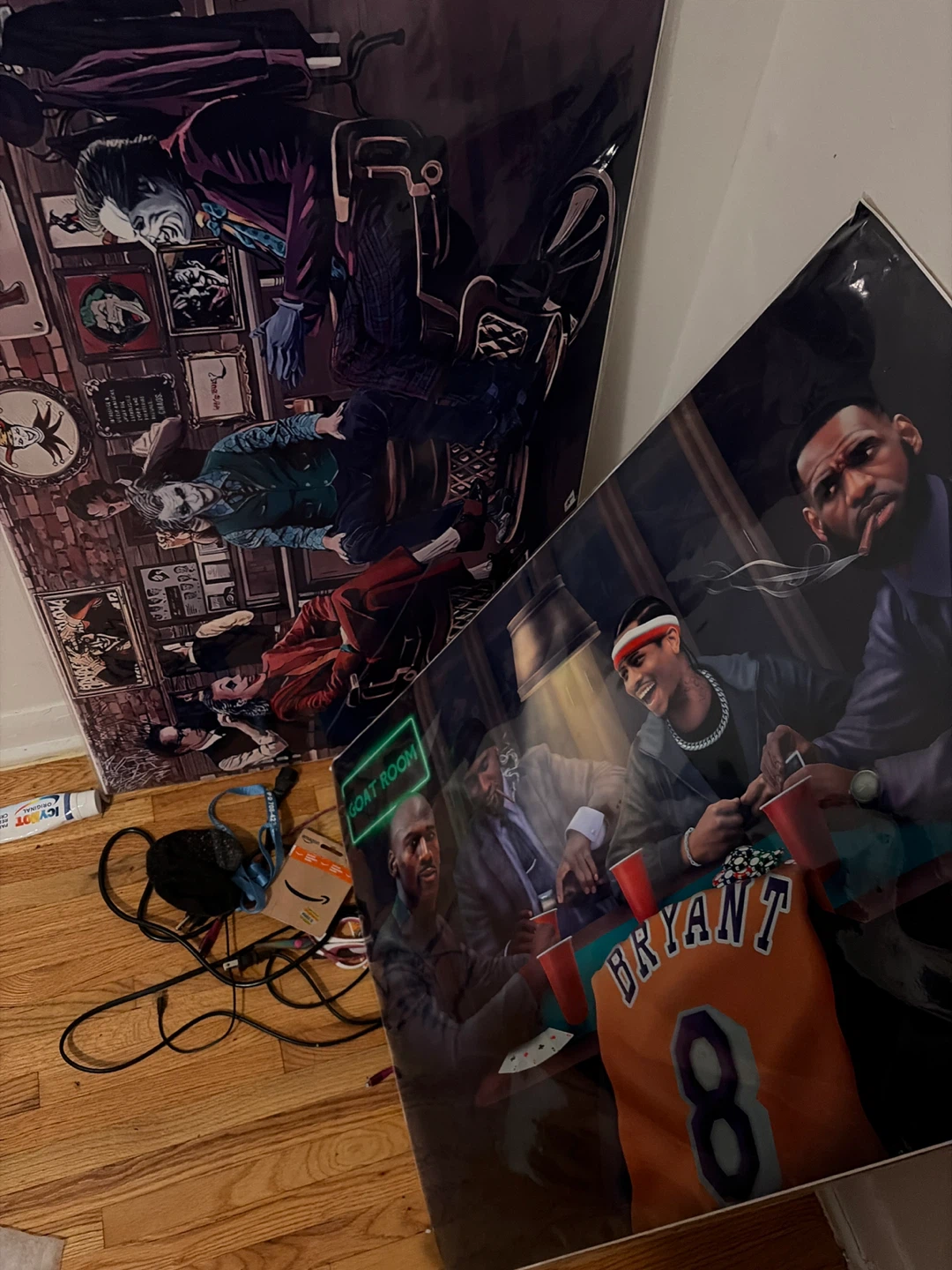 Basketball & Joker Art Prints