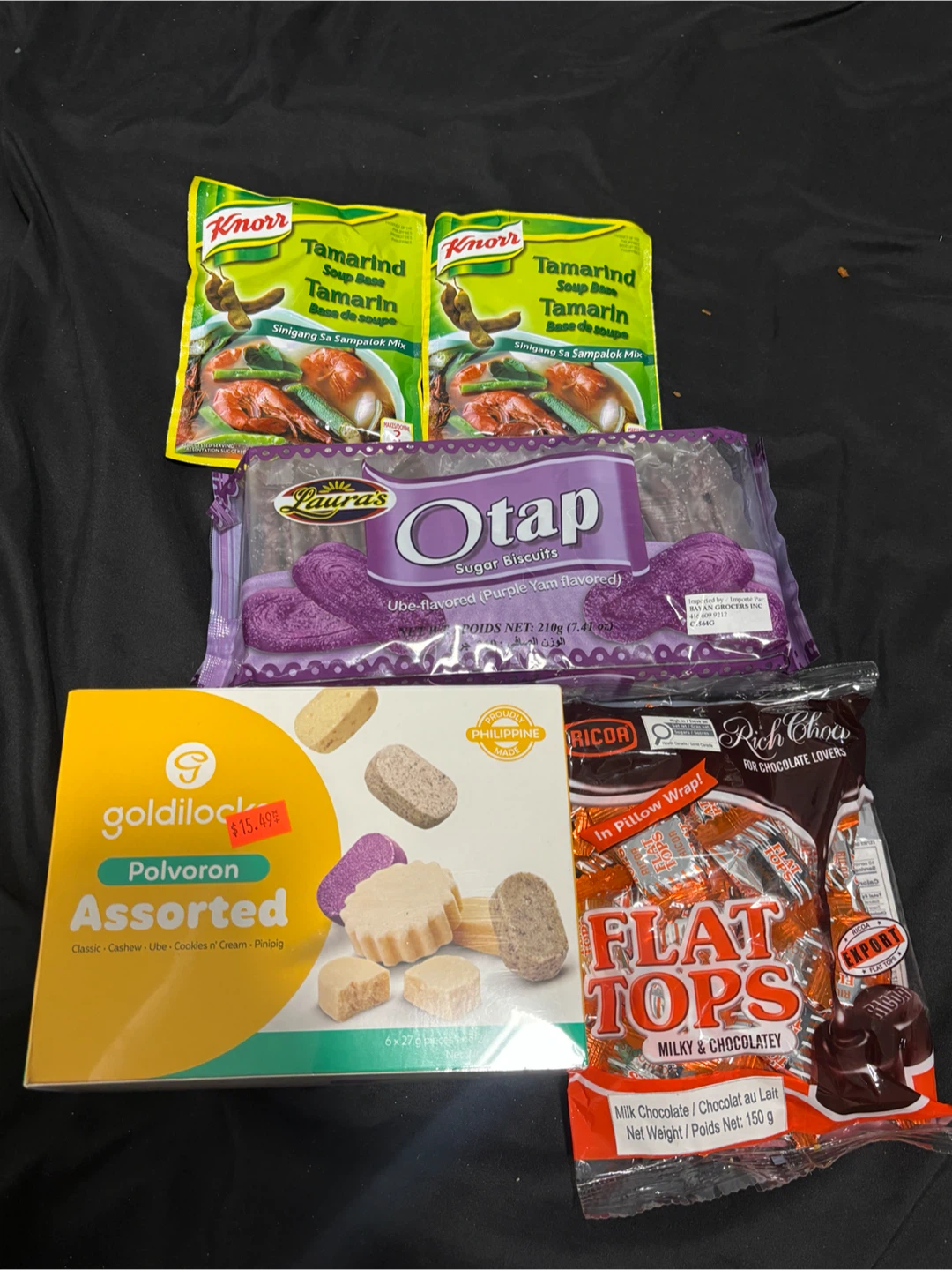 Assorted Filipino Snacks and Soups