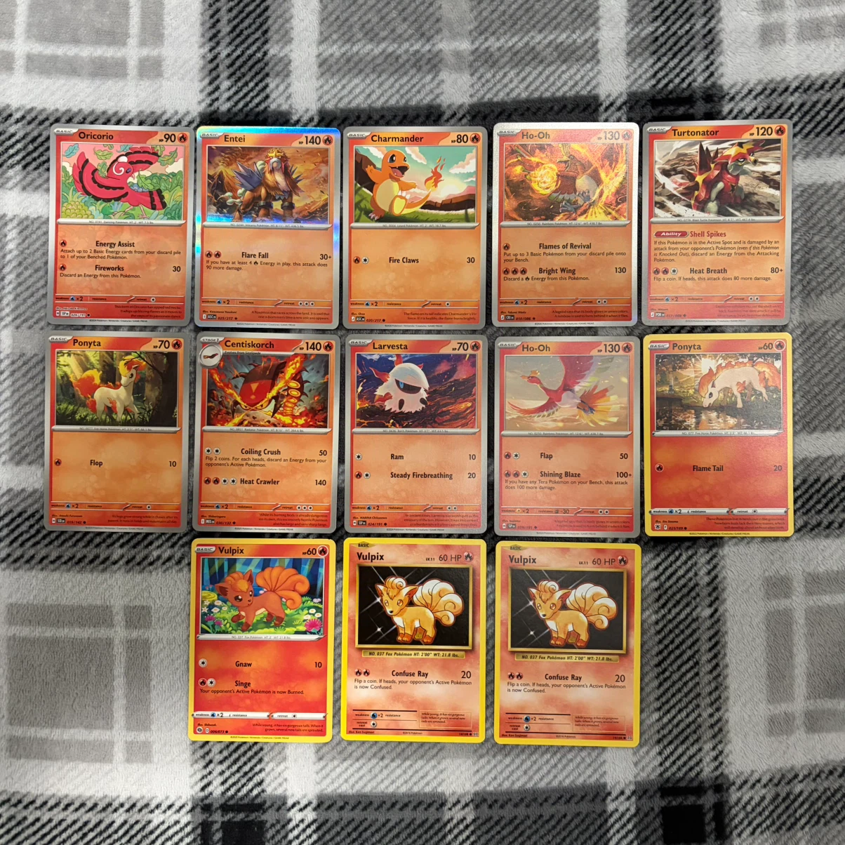 Fire-type Pokémon Cards