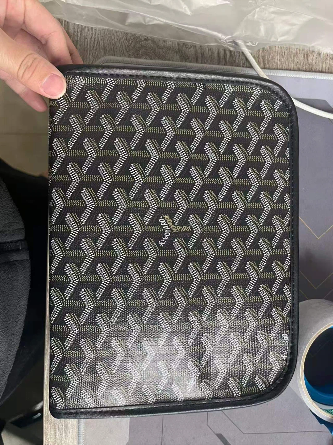 Goyard PM Pouch Black - photo 2