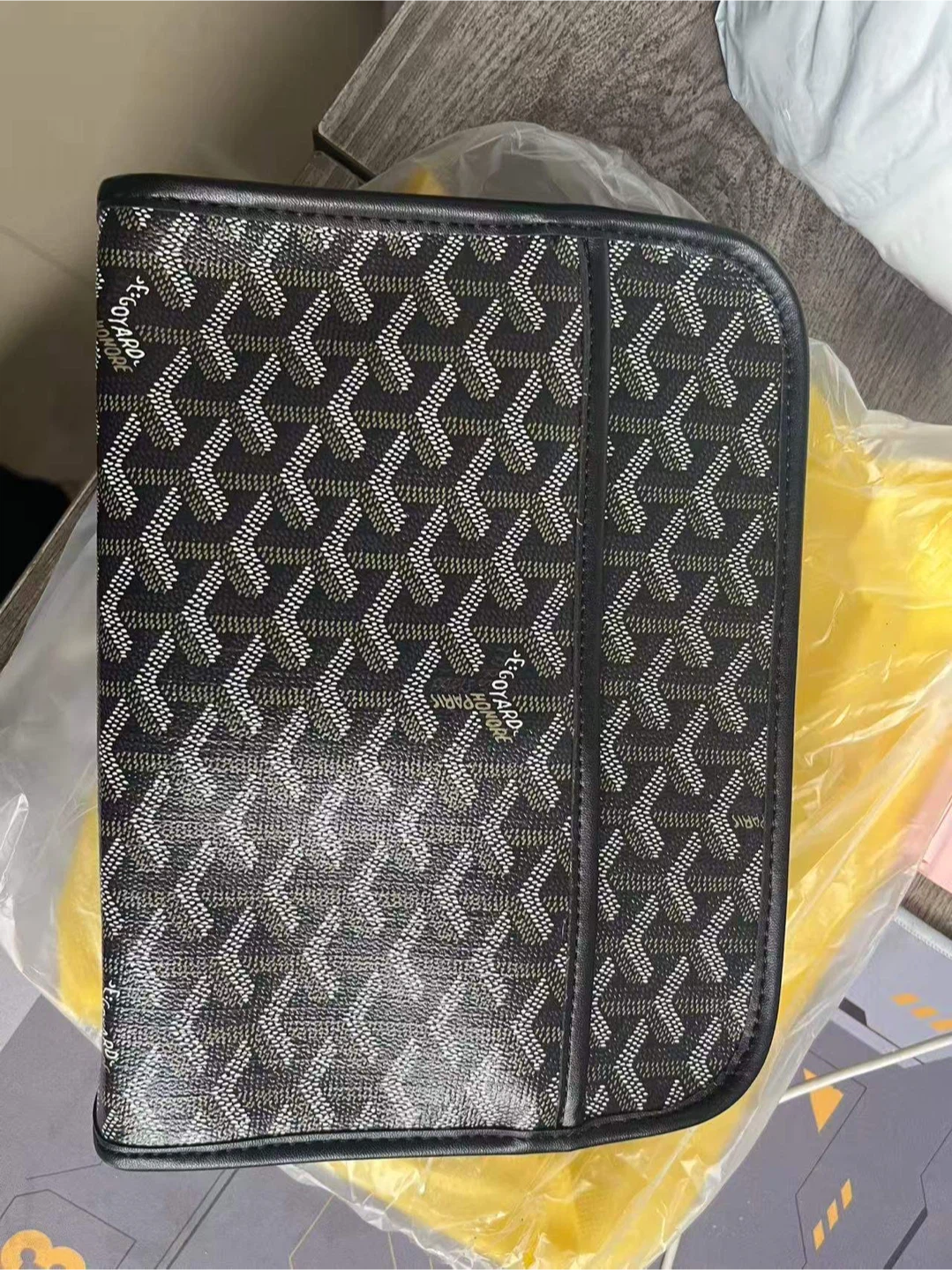 Goyard PM Pouch Black