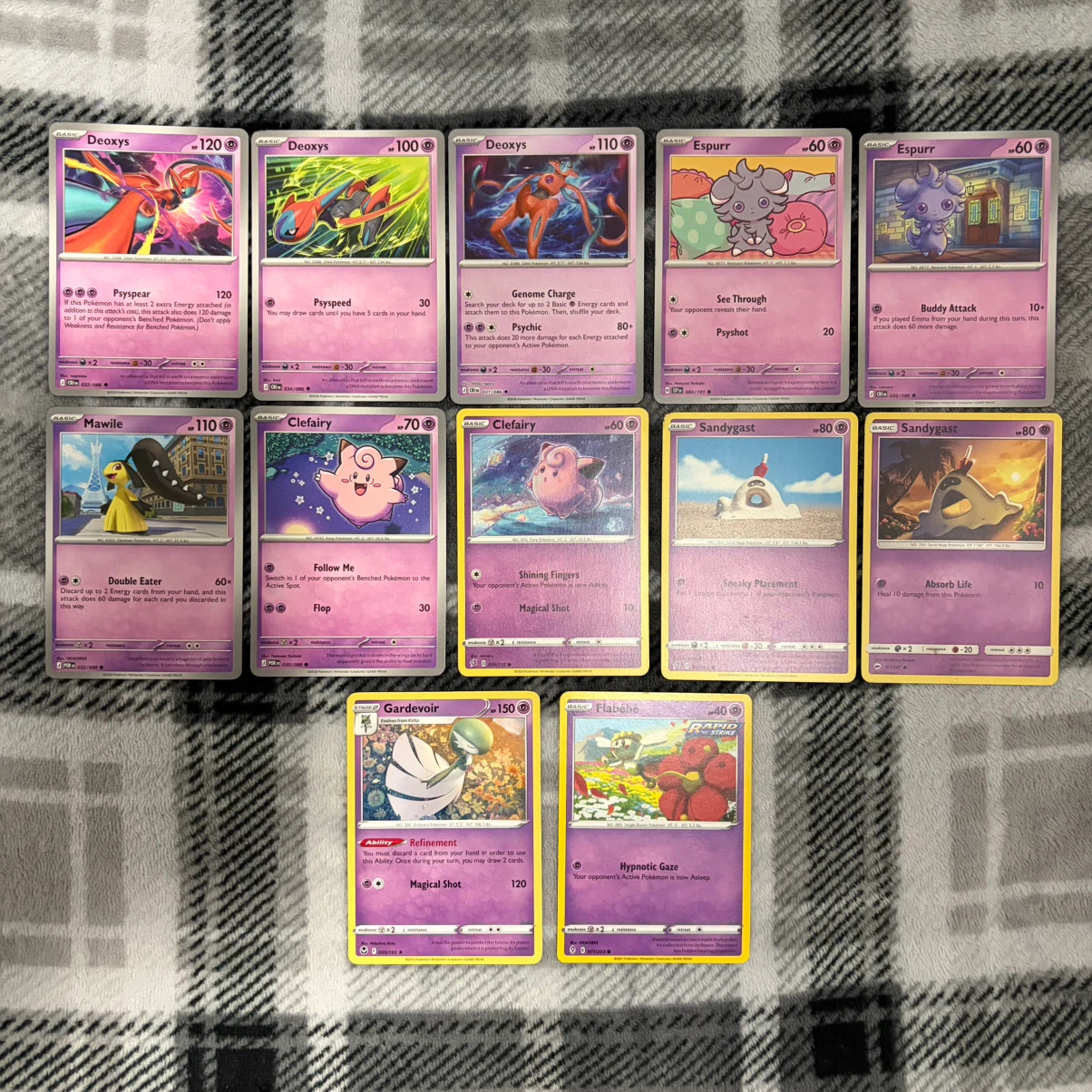 Psychic-Type Pokémon Cards - photo 2