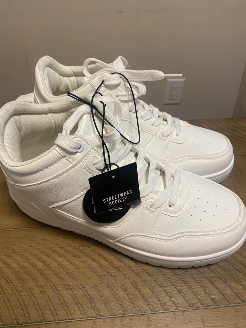 Streetwear Society White Sneakers size 10 - photo 4