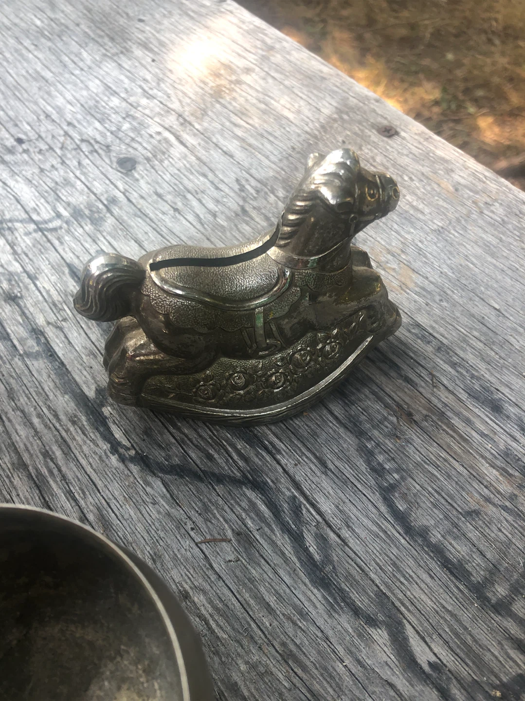 Vintage Metal Decorative Cup - photo 2
