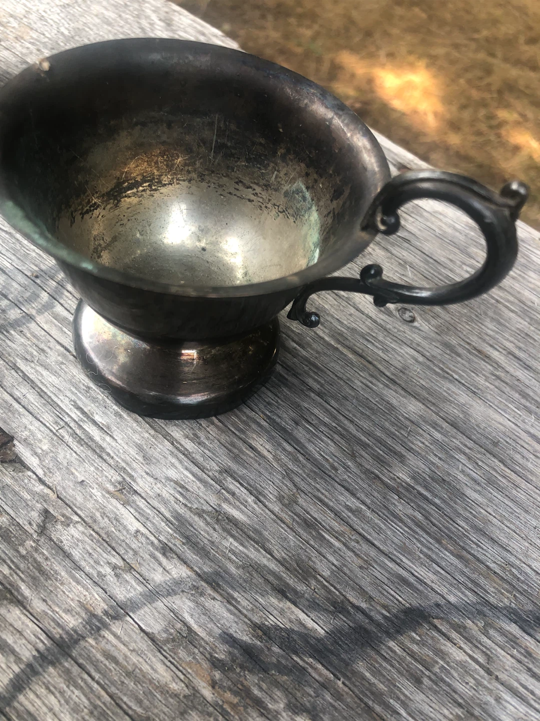Vintage Metal Decorative Cup - photo 5