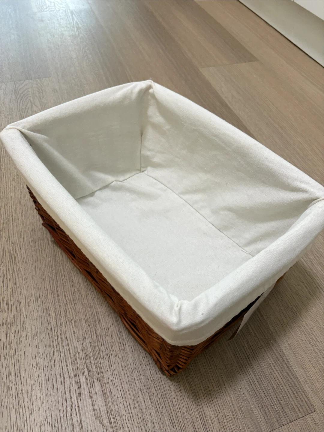 4 Homestyles Wicker Storage Baskets with Liner - photo 3