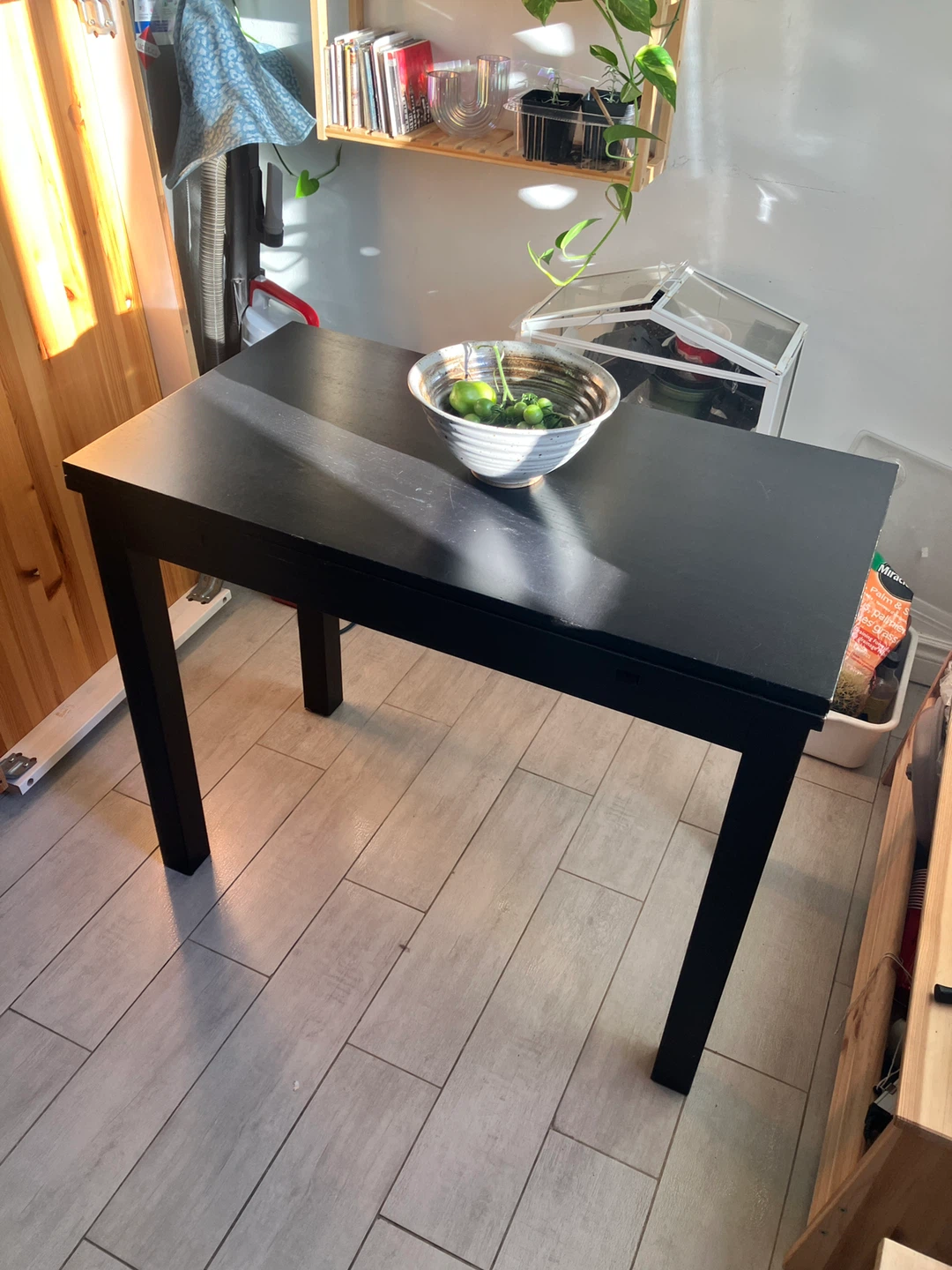 IKEA BJURSTA small dining table extendable
