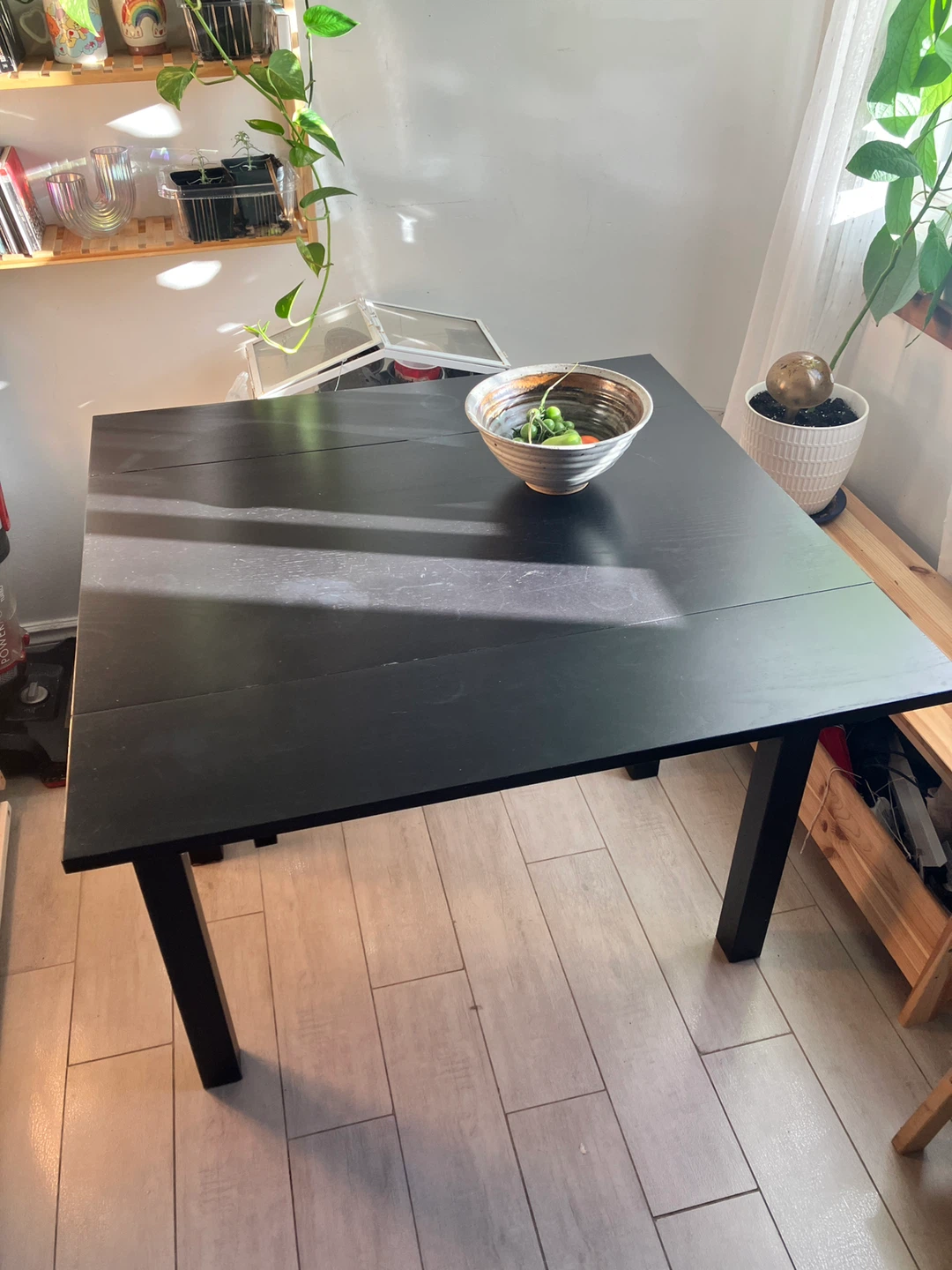 IKEA BJURSTA small dining table extendable - photo 2