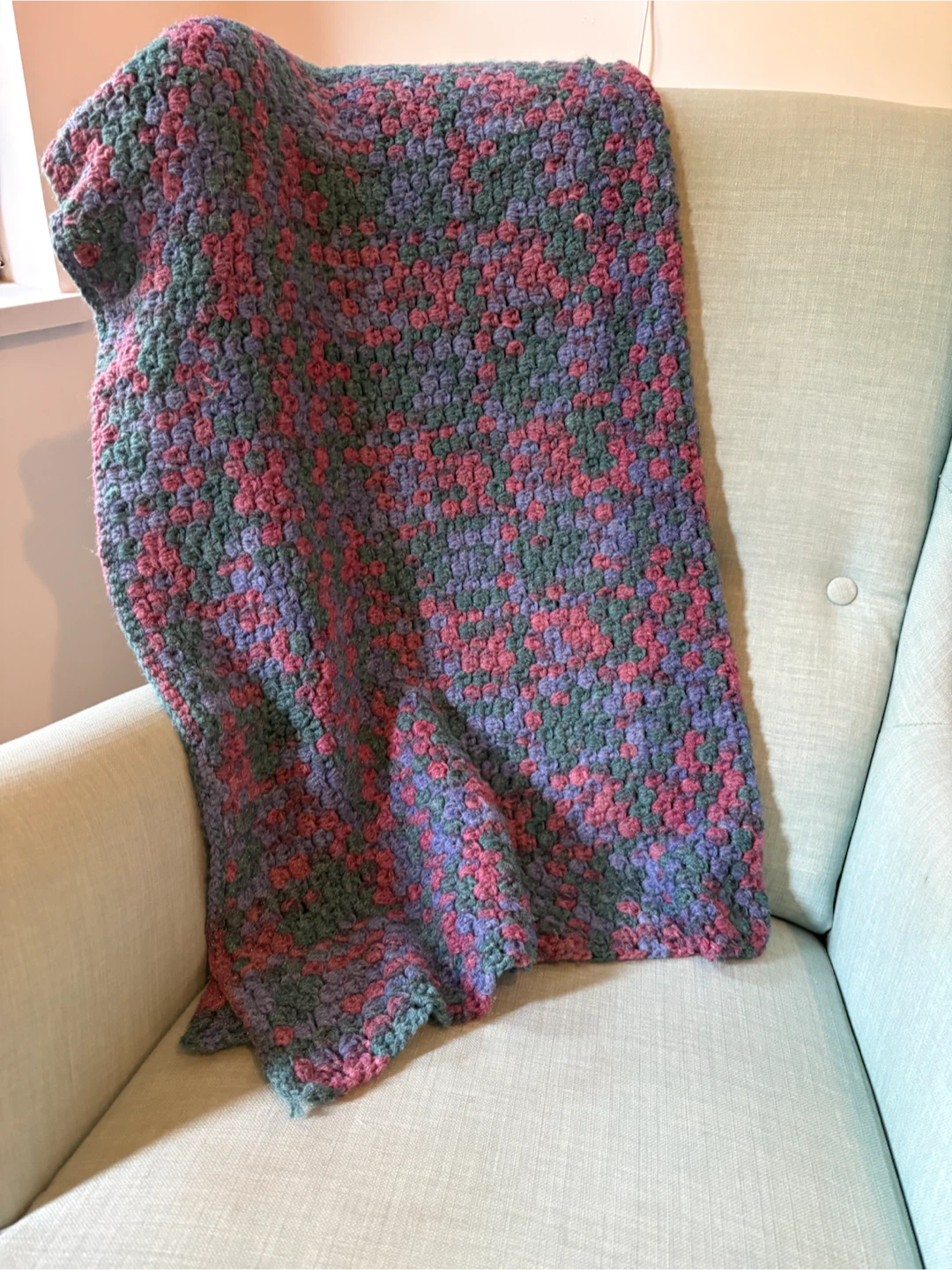 Handmade Crochet Blanket - photo 3