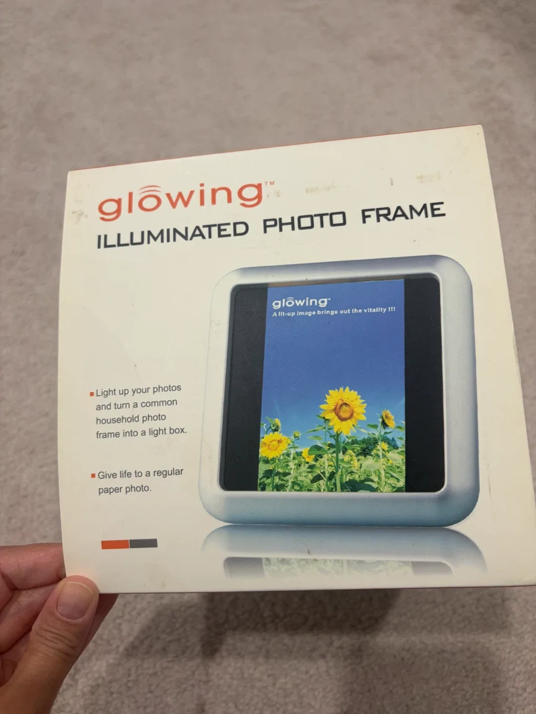 Glowing Illuminated Photo Frame