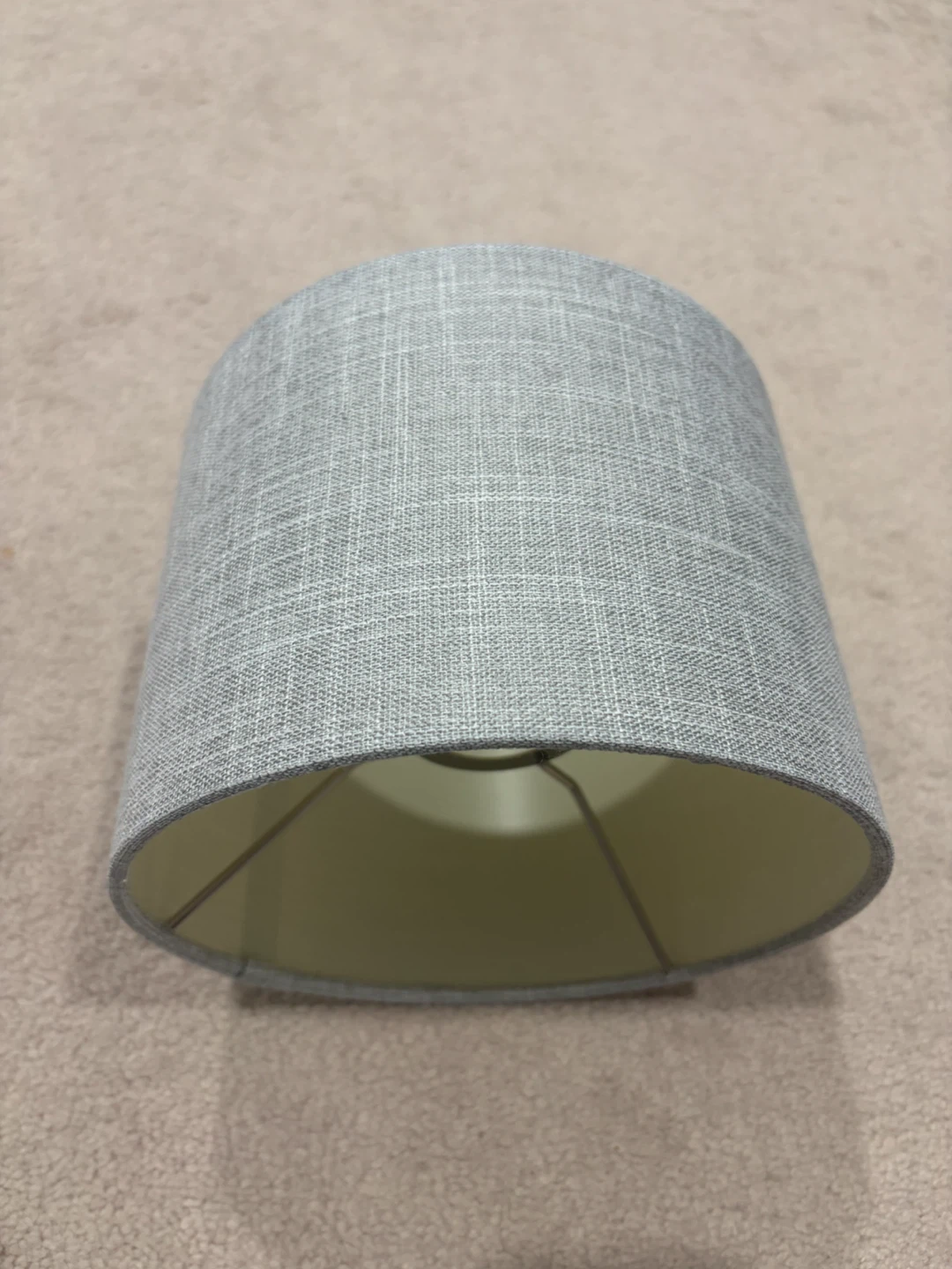 Bouclair Grey Fabric Lampshade - photo 5