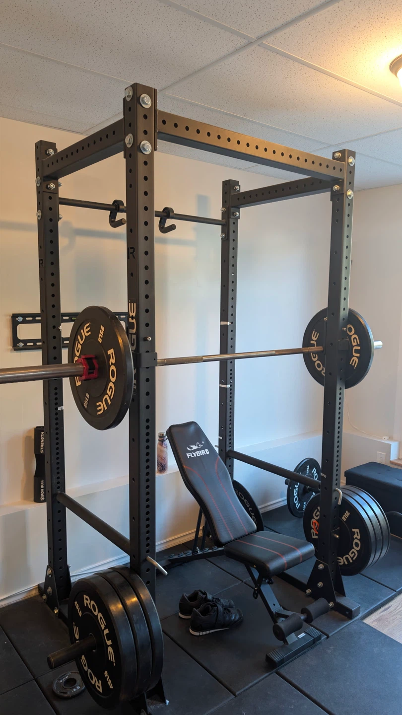Rogue Monster Lite Flat Foot Power Rack (RML-390F) & Attachments - photo 2