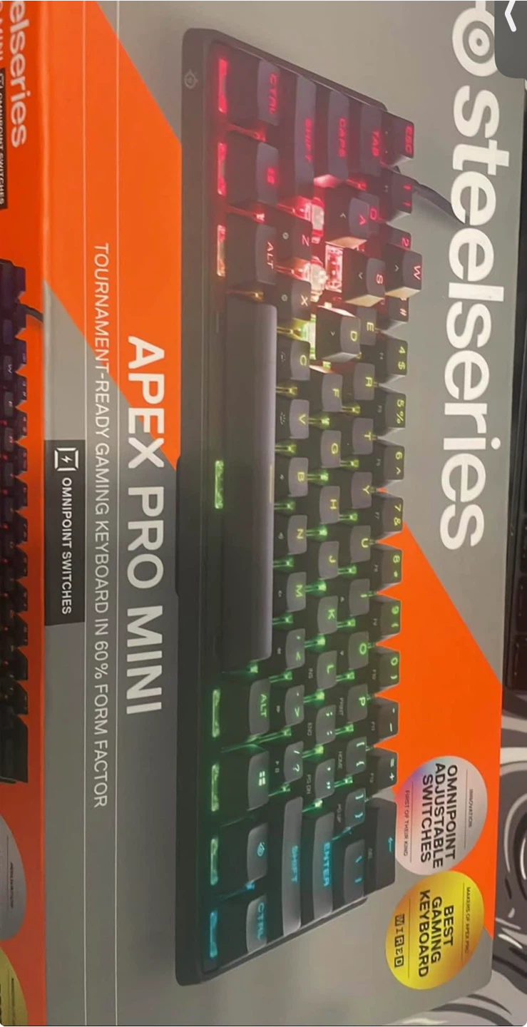 SteelSeries Apex Pro Mini 60% Gaming Keyboard - photo 5
