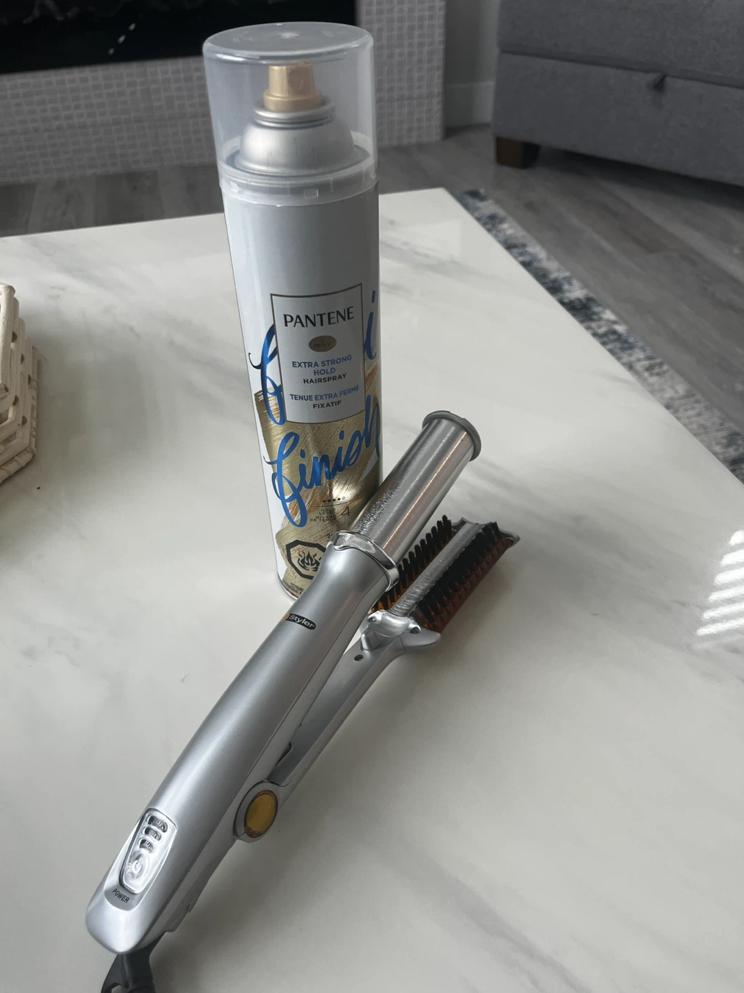InStyler Rotating Hair Styler & Pantene Hairspray Set