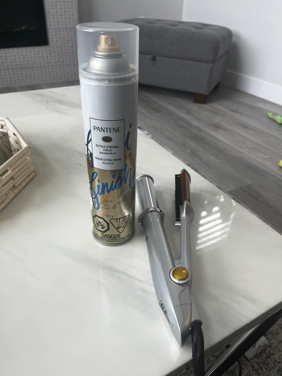 InStyler Rotating Hair Styler & Pantene Hairspray Set - photo 2