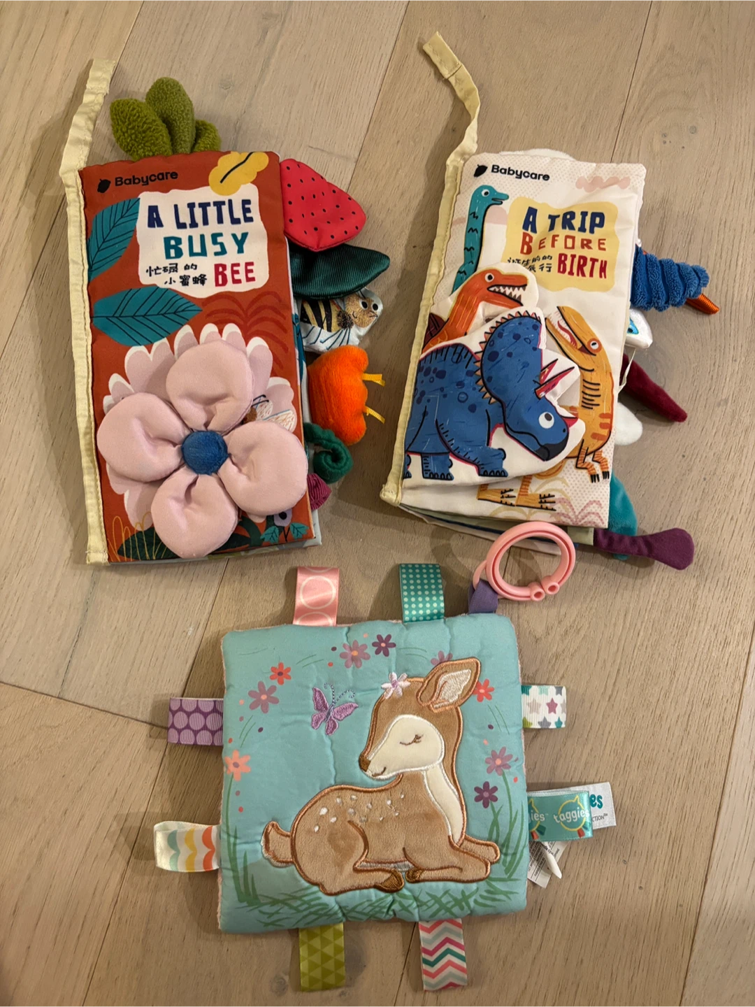 Baby Soft Sensory Books Lot