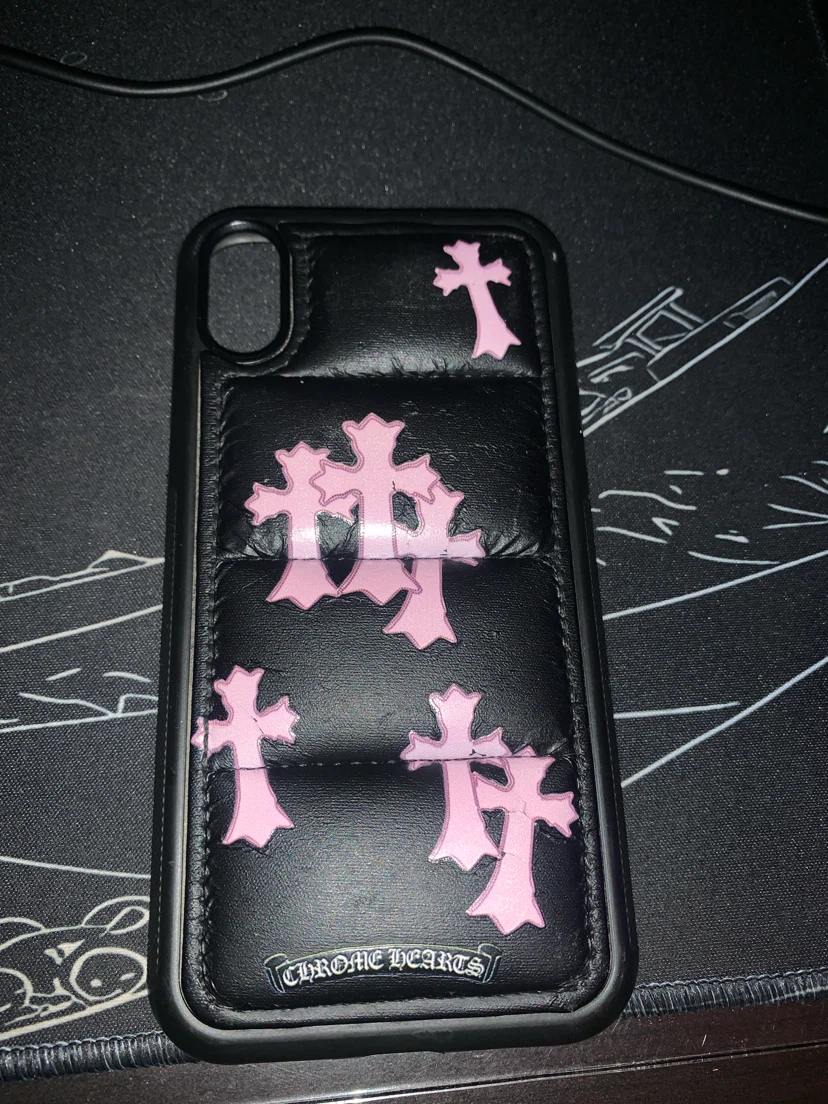 Chrome Hearts Puffer Cross iPhone X/XS Case