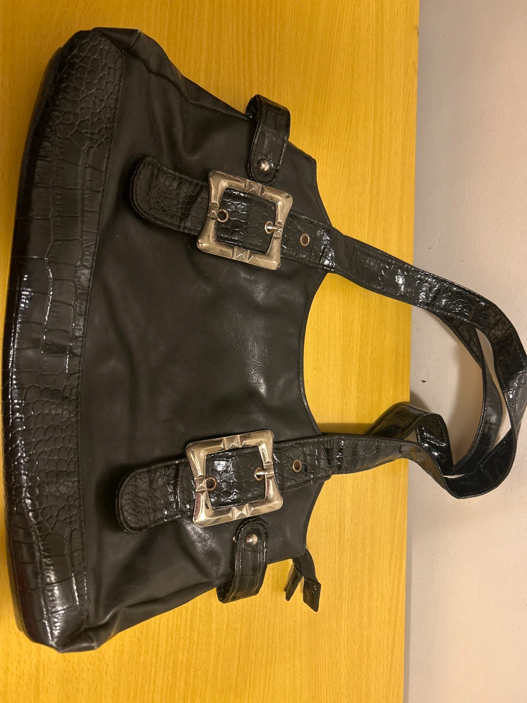 Black Laptop Bag with Shoulder Strap - photo 2