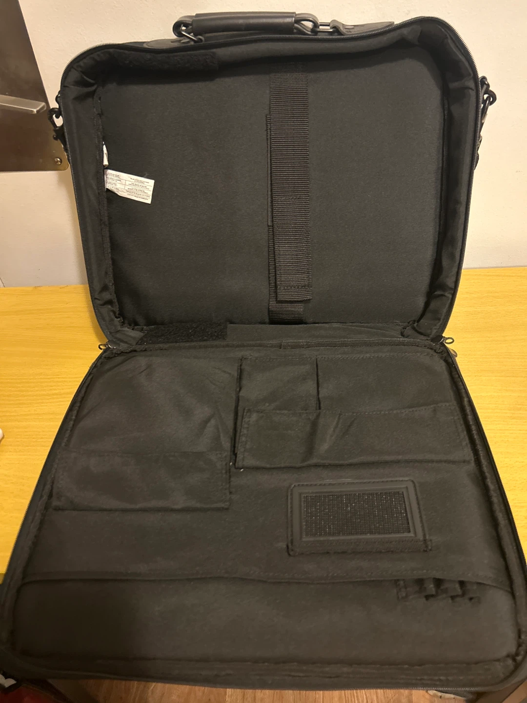 Black Laptop Bag with Shoulder Strap - photo 3
