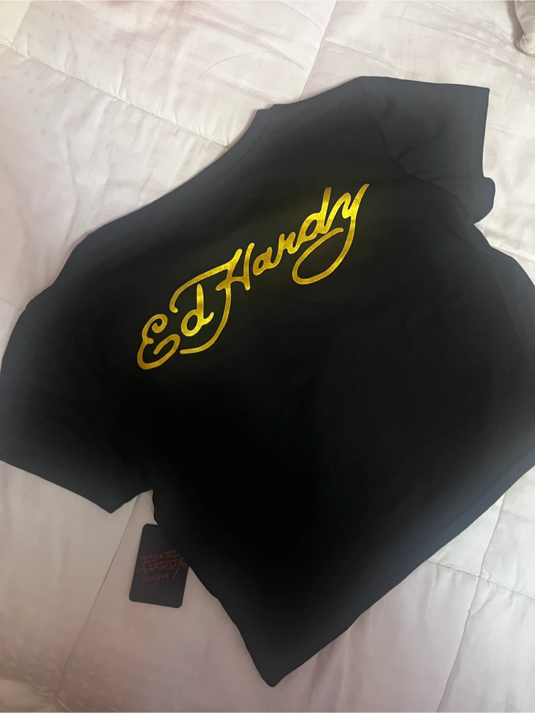 Ed Hardy crop tops BRAND NEW tags still on - photo 2