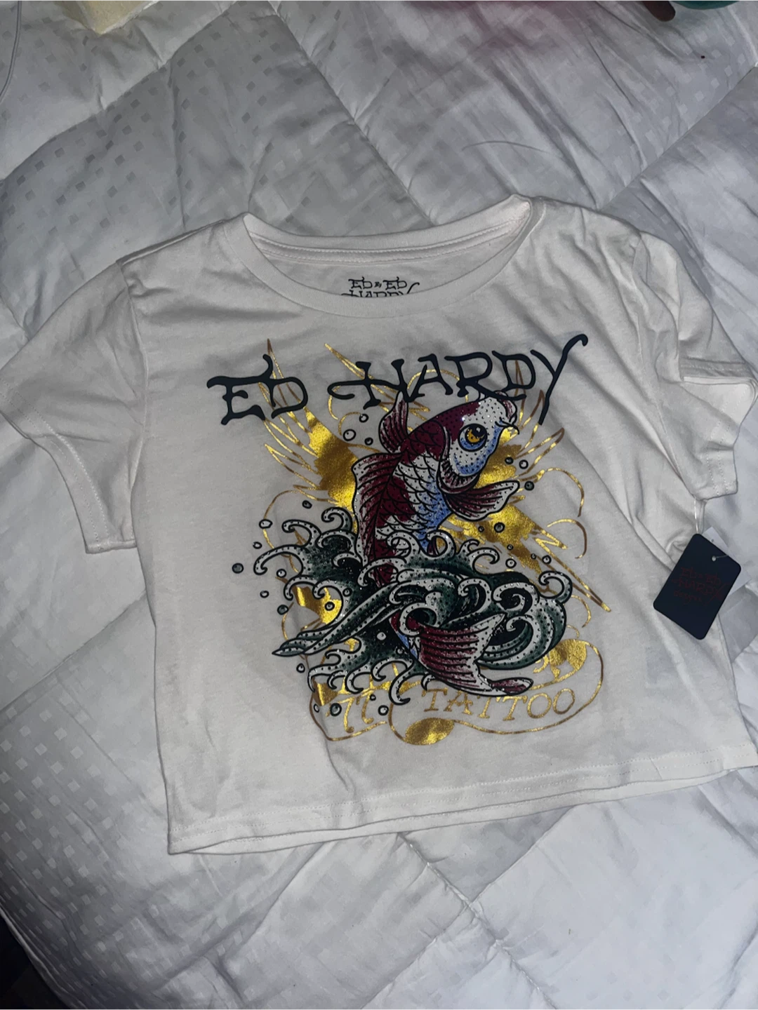 Ed Hardy crop tops BRAND NEW tags still on - photo 4