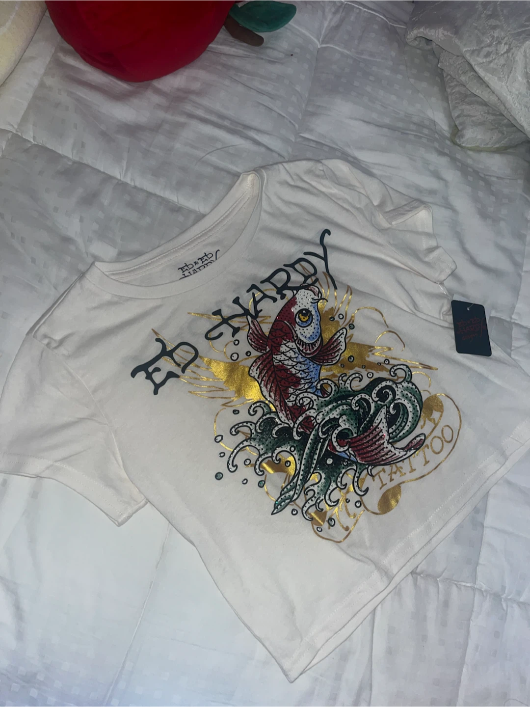 Ed Hardy crop tops BRAND NEW tags still on - photo 5