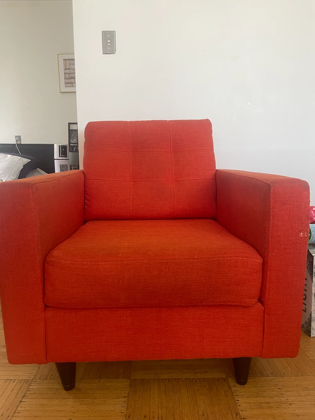 Orange Accent Chair
