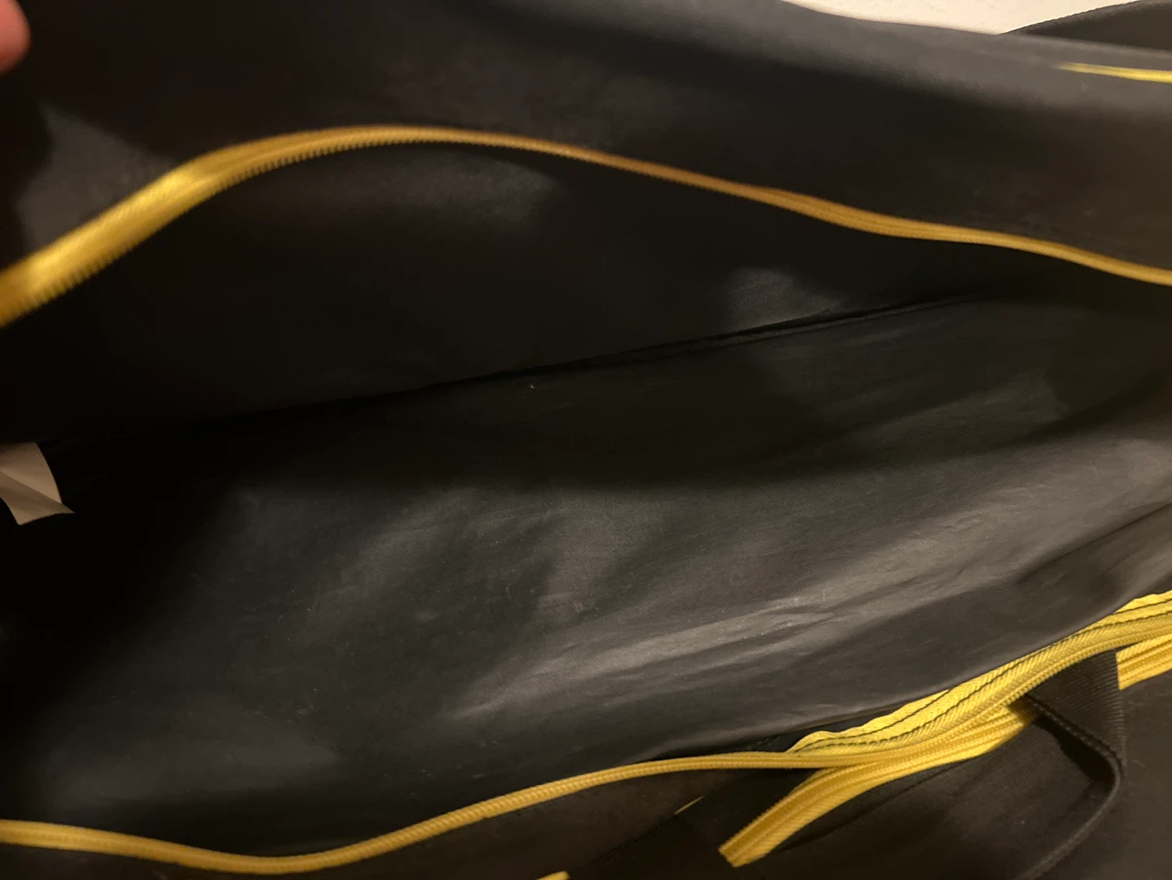 Diadora Black and Yellow Sport Bag - photo 4