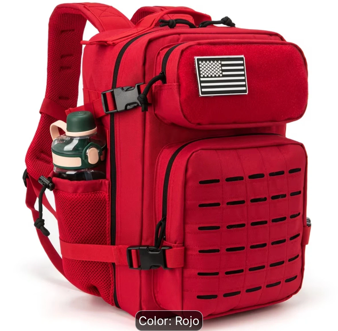 Red Tactical Backpack