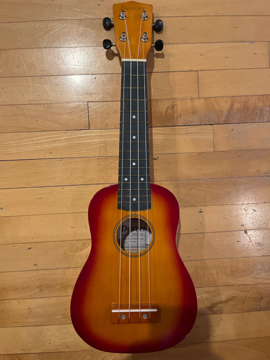 Denver Soprano Ukulele-Sunburst DUKE-SB - photo 2