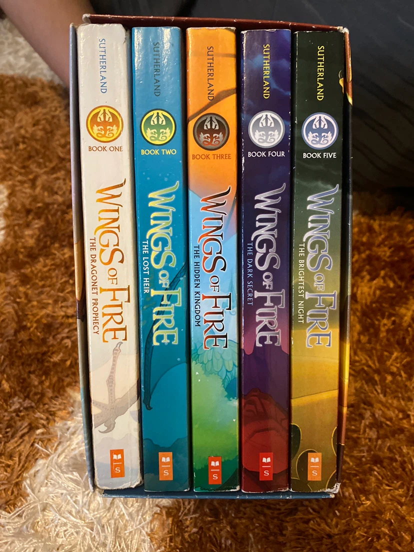 Wings of fire books 1-5