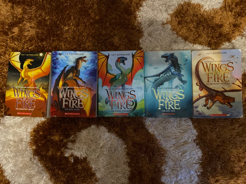 Wings of fire books 1-5 - photo 4