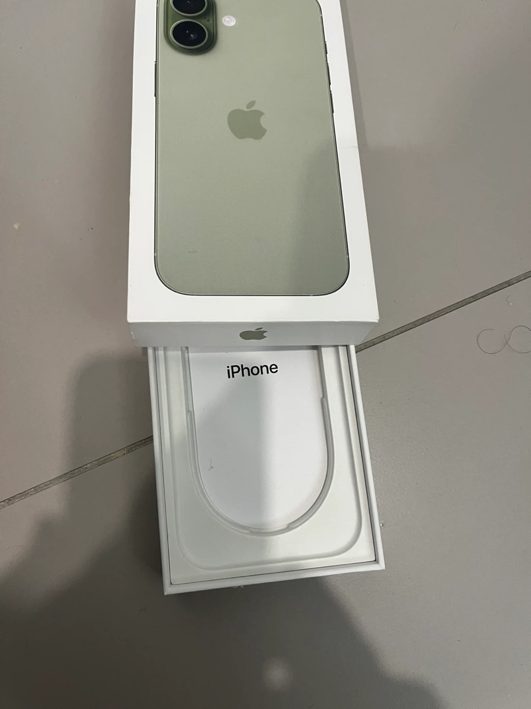 Empty box Apple iPhone 17 Sage 256GB - photo 2