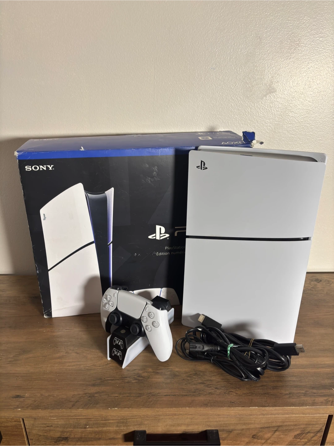 PS5 Slim Digital 1TB + Controller & Charging Dock - Act Fast!