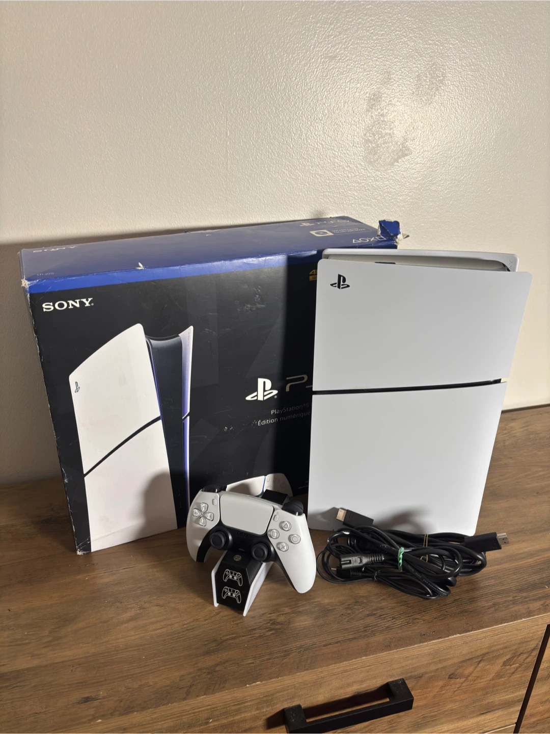 PS5 Slim Digital 1TB + Controller & Charging Dock - Act Fast! - photo 2