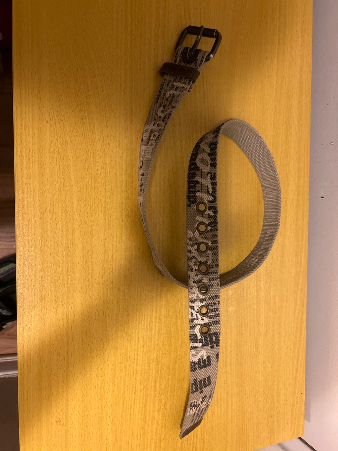 Text Pattern Belt - photo 2