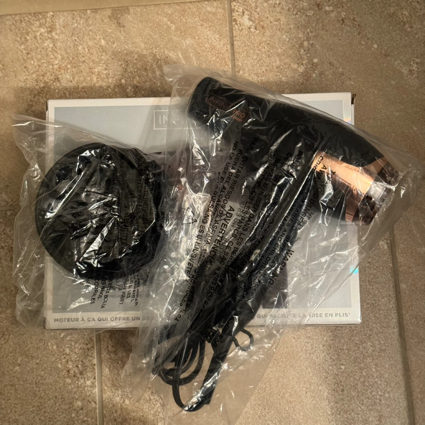 INFINITIPRO by Conair Rose Gold Professional AC Hair Dryer - photo 3