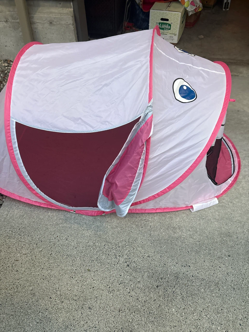 Pink Bunny Pop-Up Play Tent - photo 4