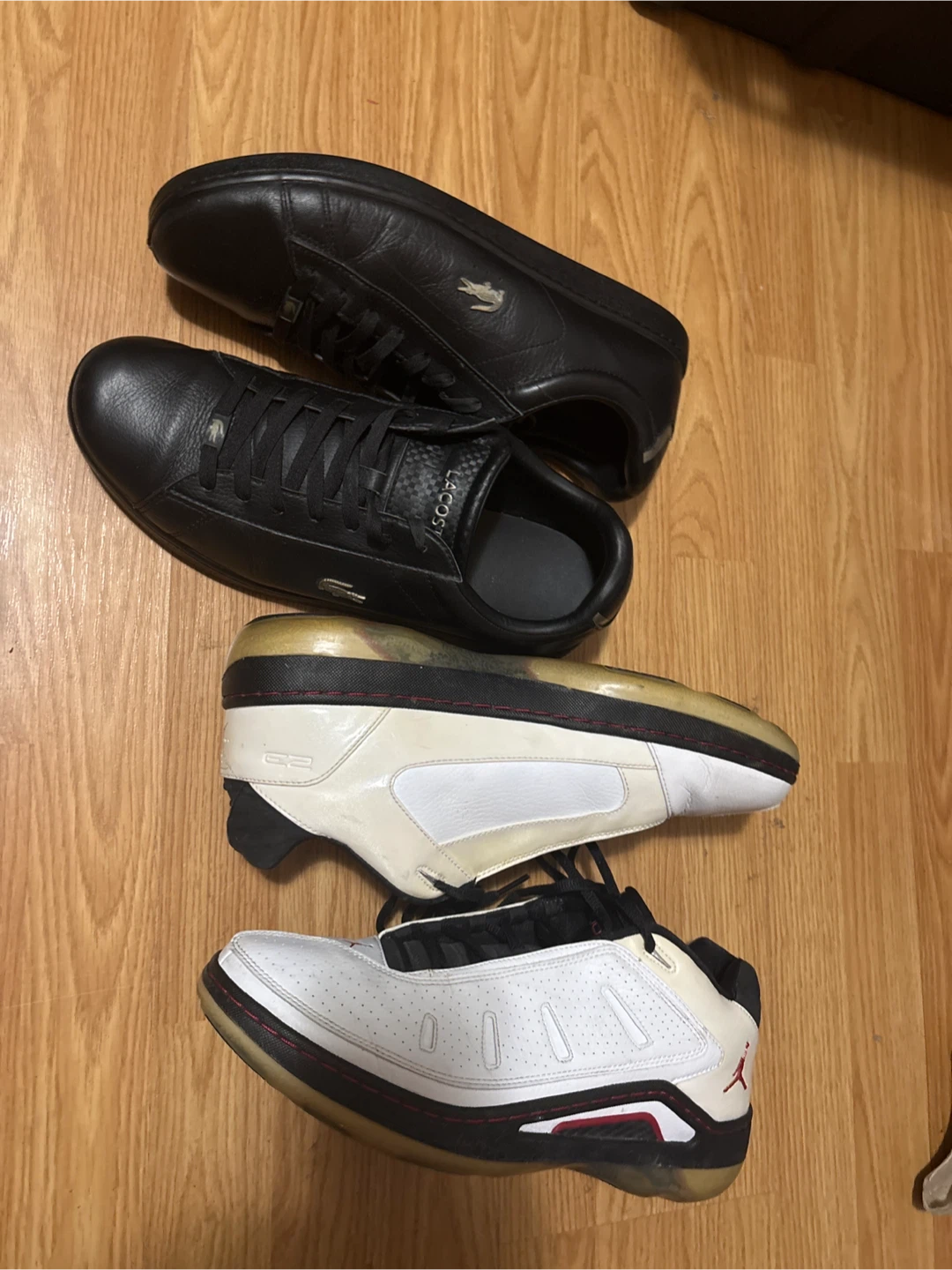 Lacoste Leather Sneakers & Jordan Sneakers - photo 2