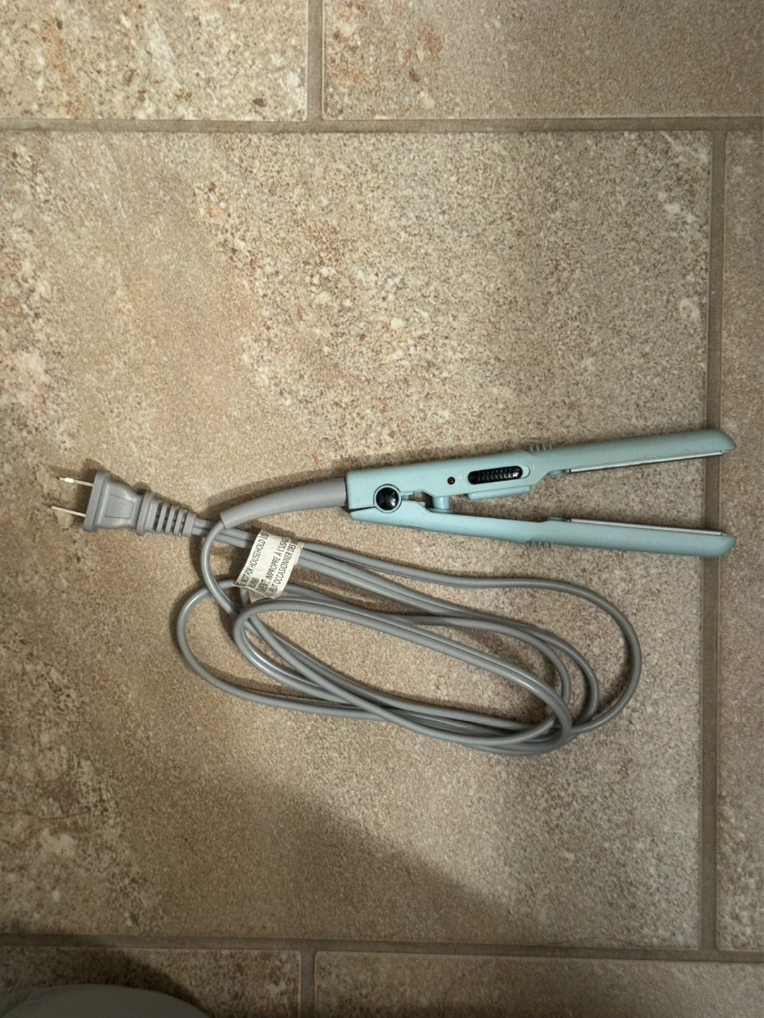 Light Blue Mini Hair Straightener