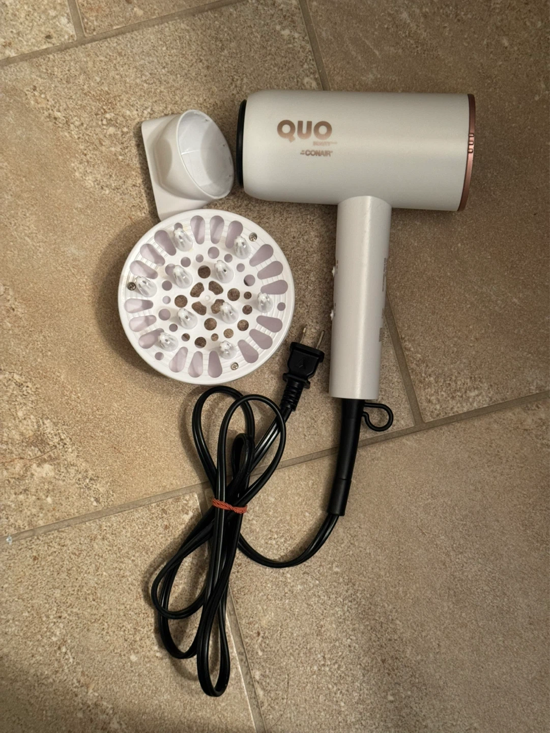 QUO Beauty Conair Hair Dryer with Diffuser