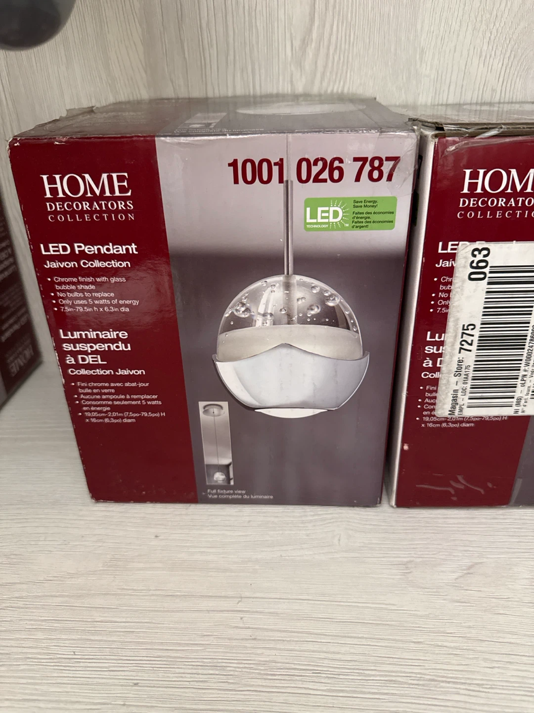 4 Home Decorators Collection Jaivon LED Pendant Light