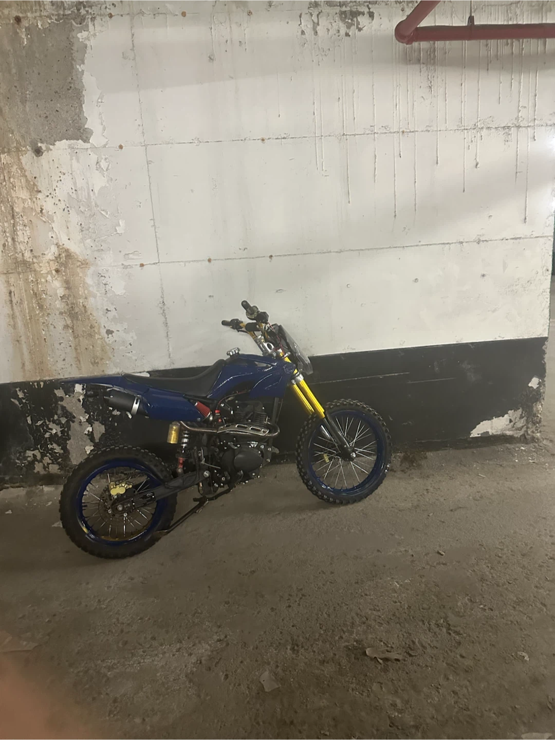 Blue Dirt Bike - photo 3