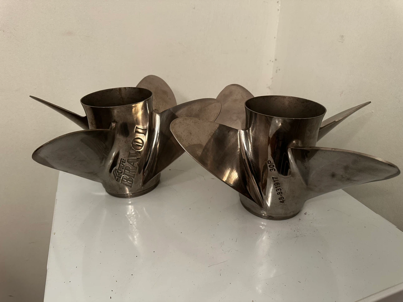 30 patch prop mercruiser, bravo Xr