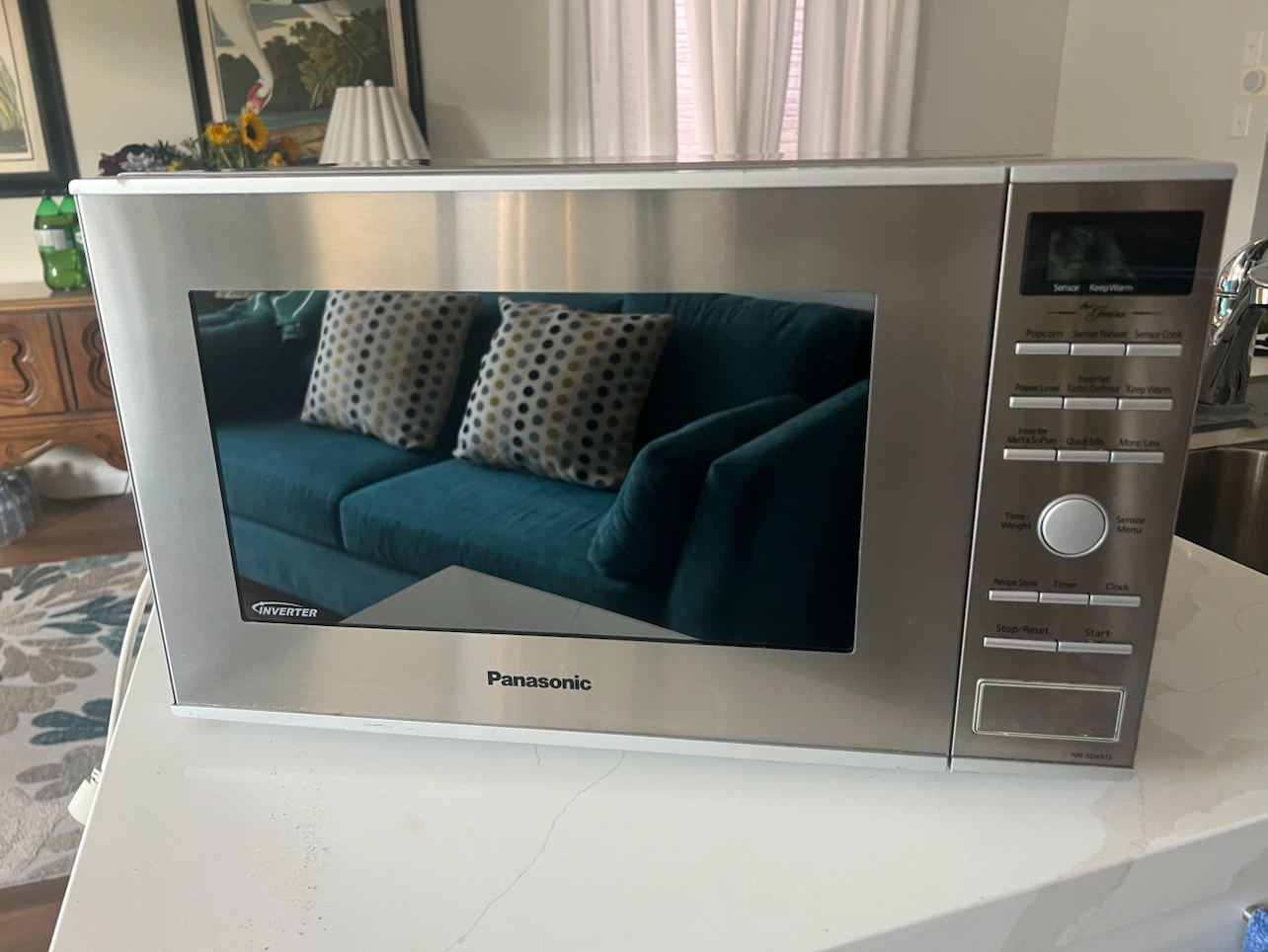Panasonic Stainless Steel Microwave