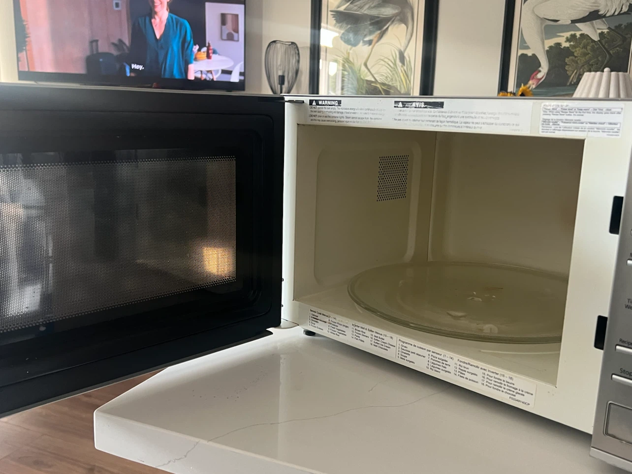 Panasonic Stainless Steel Microwave - photo 2