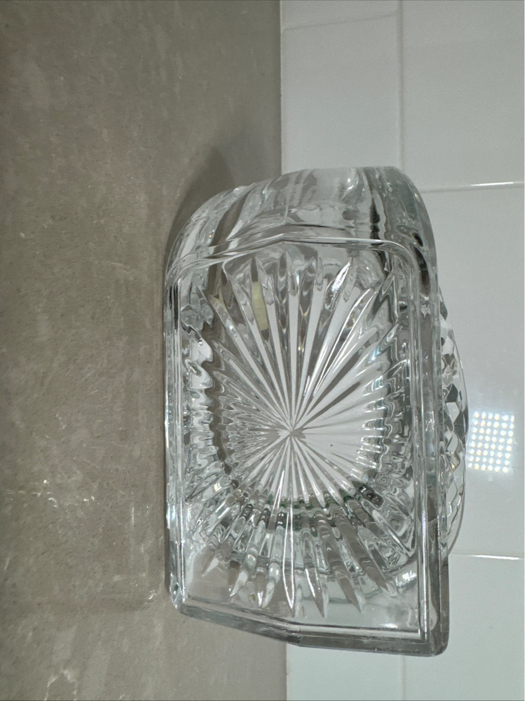 Crystal Glass Soap Dish Holder - photo 5